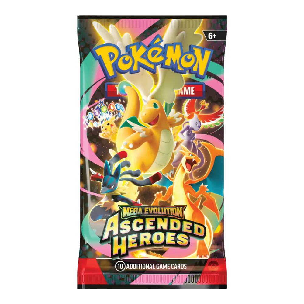 Pokémon TCG: Mega Evolution – Ascended Heroes Booster (Ingles)
